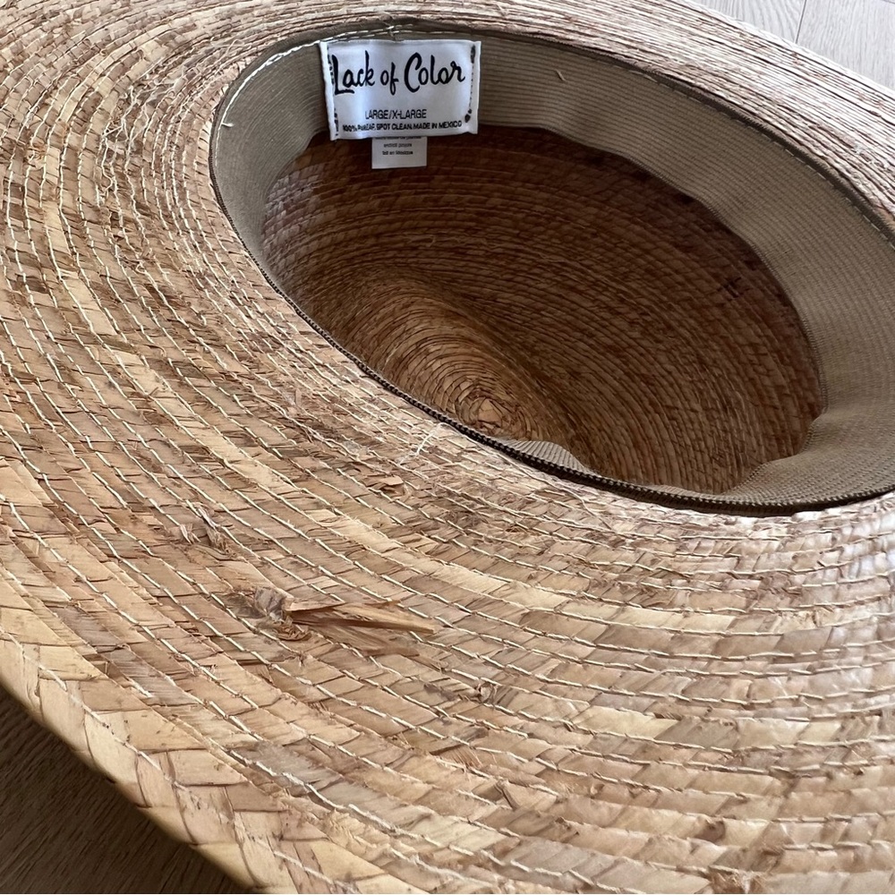 Lack of Color Palma Straw Fedora Hat - Picture 8 of 11